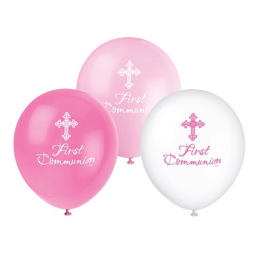 12 inch PINK COMMUNION (8 PK)